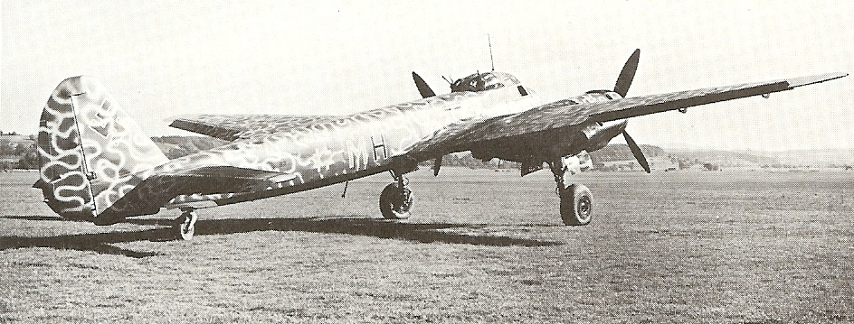 Junker 88 verniciato con RLM 83